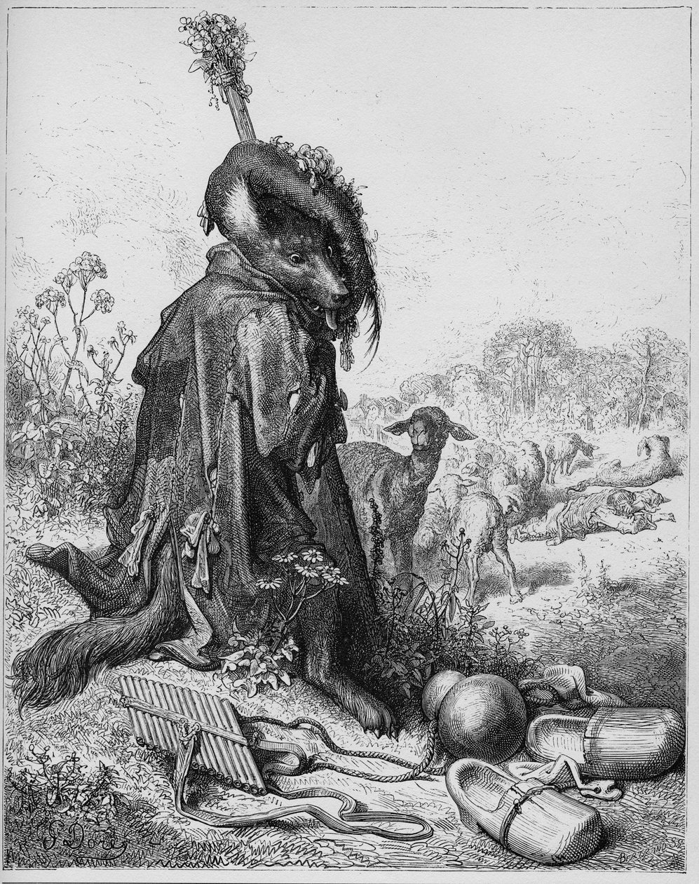 Le loup devenu berger - des 