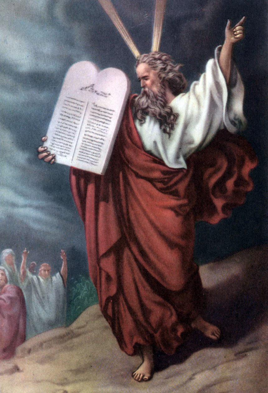 Moïse et les tables de la Loi - Gustave (after) Dore