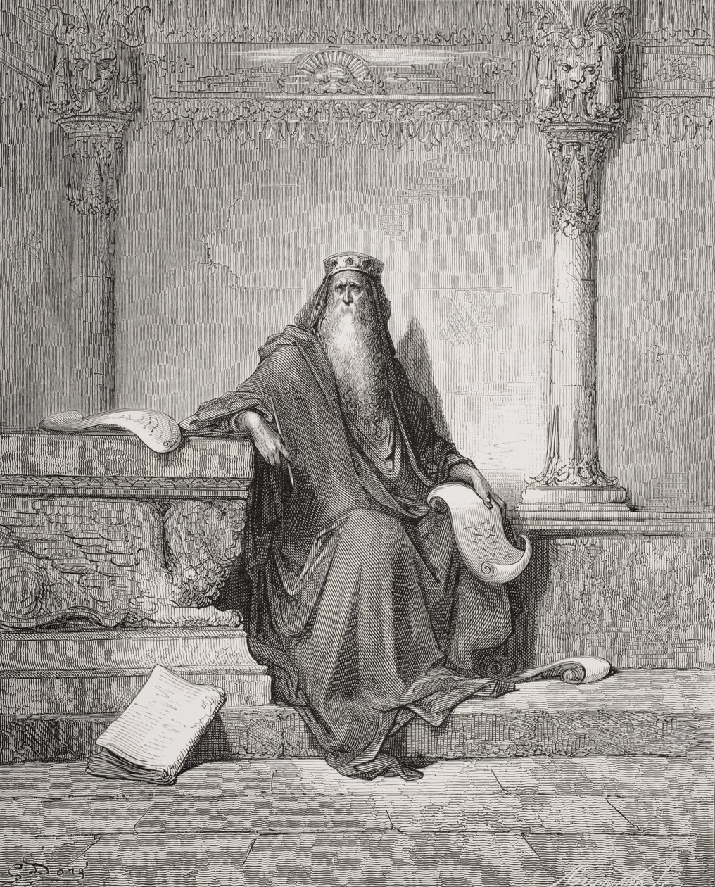 Salomon, illustration de 