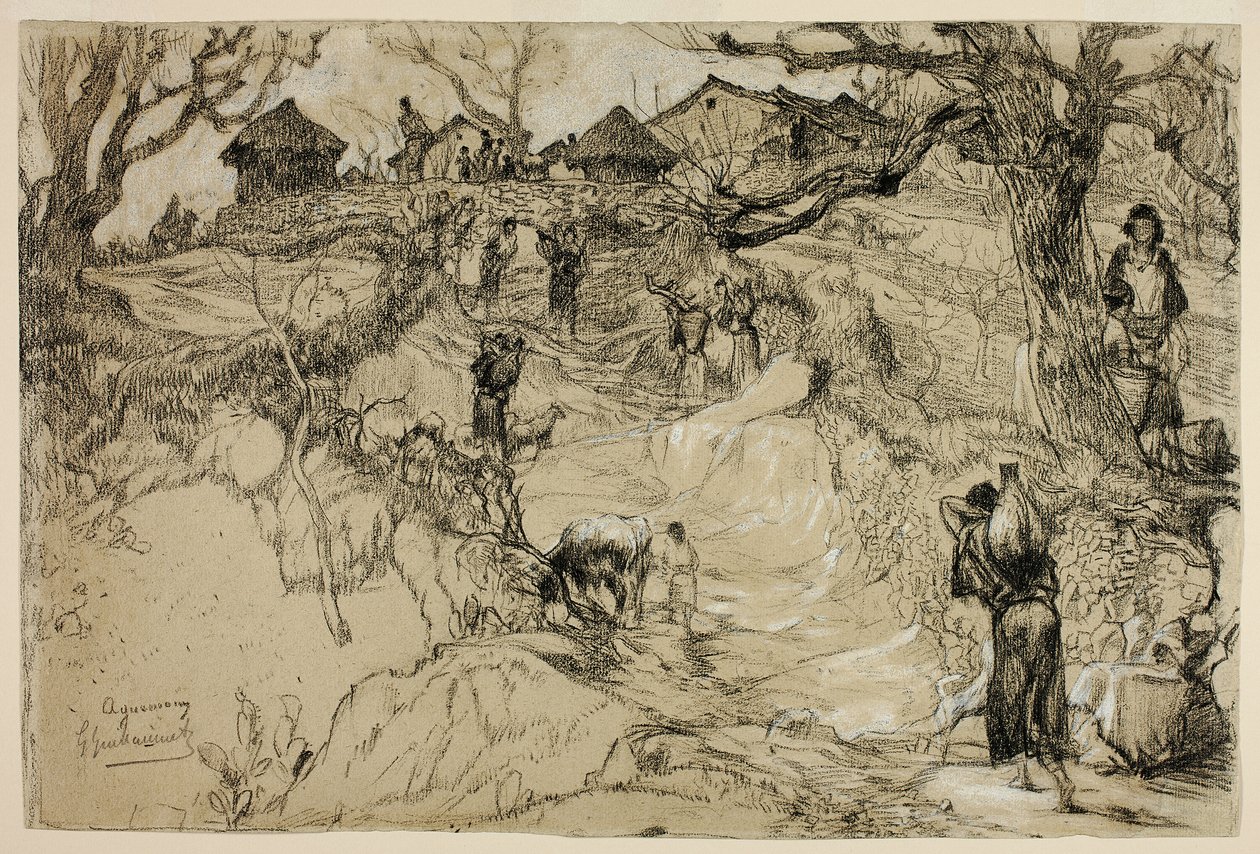 Aquemoun, Algérie - Gustave Achille Guillaumet