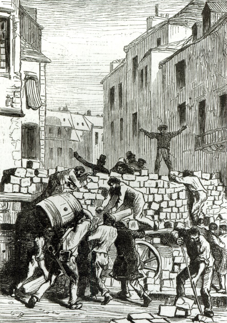 La barricade, illustration de 