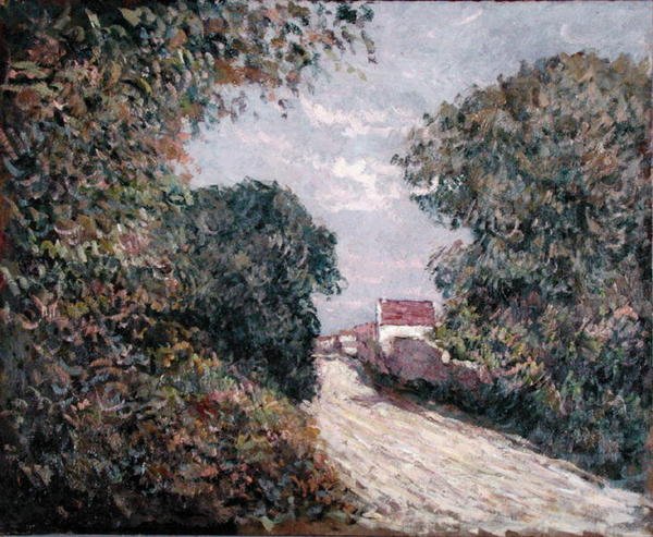 Chemin au bord - Gustave Caillebotte