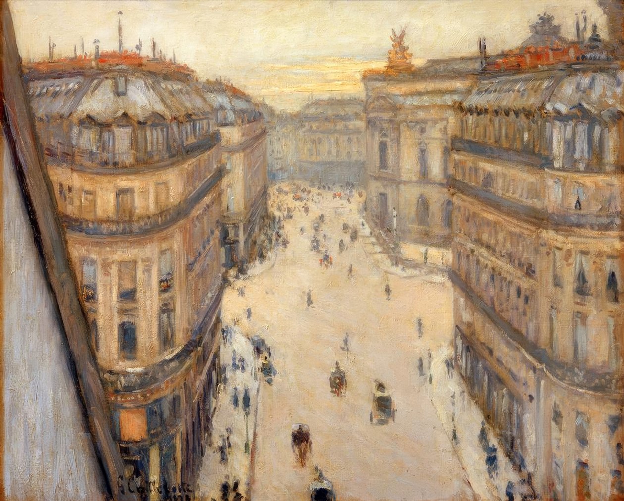 Rue Halévy, vue d