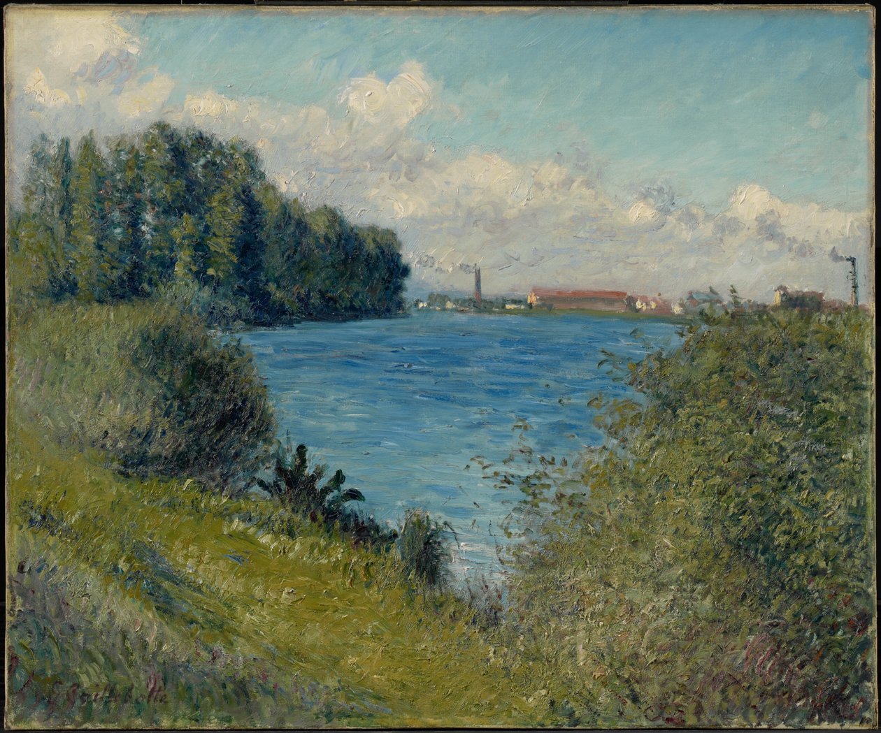 La Seine à Argenteuil - Gustave Caillebotte