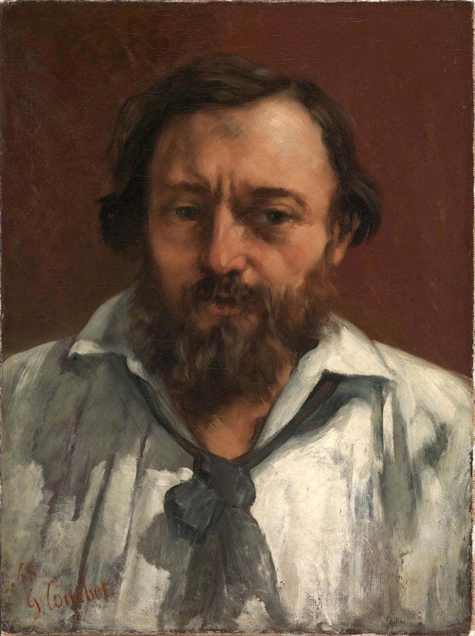 Portrait du poète Pierre Dupont - Gustave Courbet