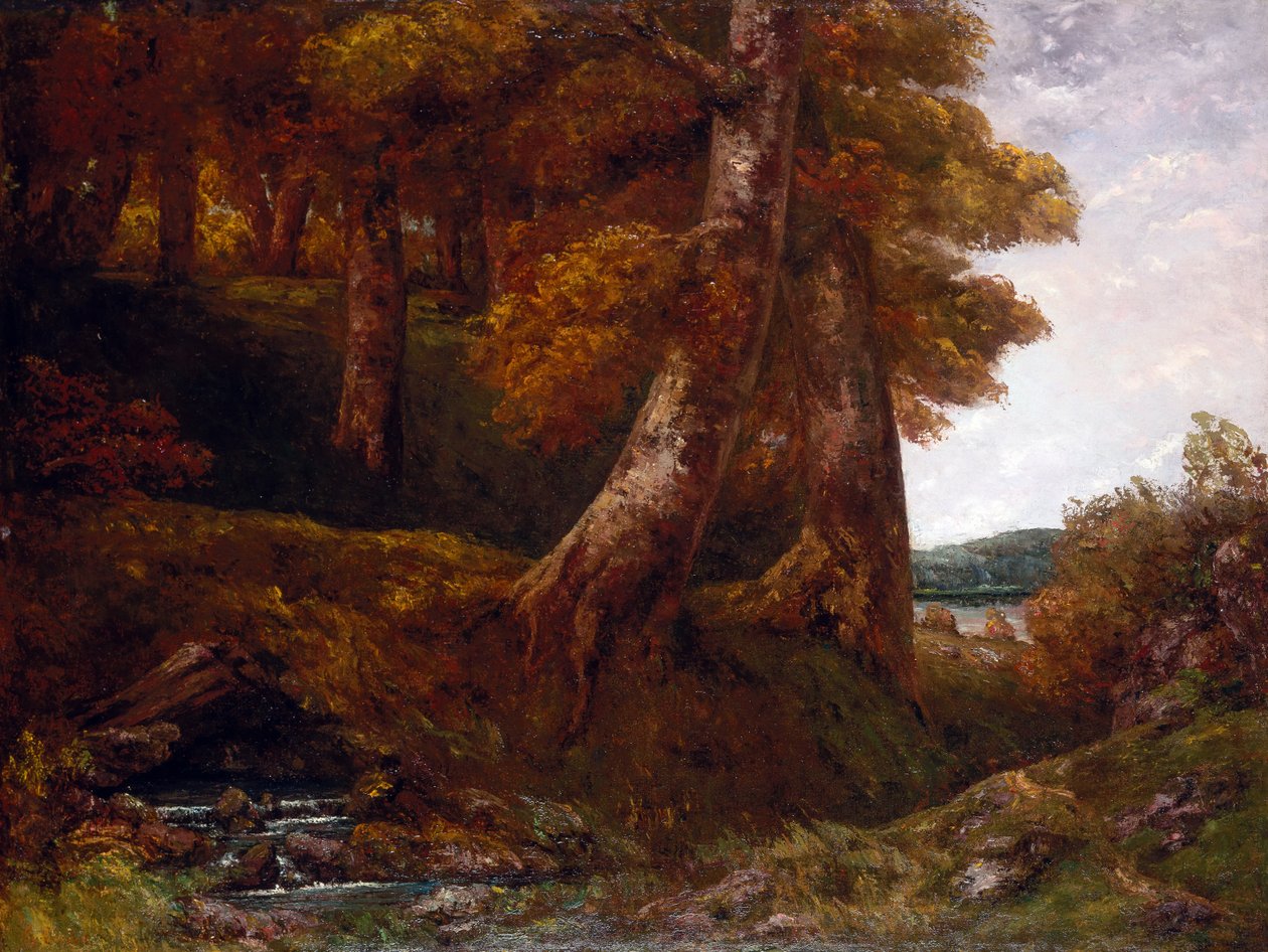 Entrée dans la forêt, vers 1855 - Gustave Courbet