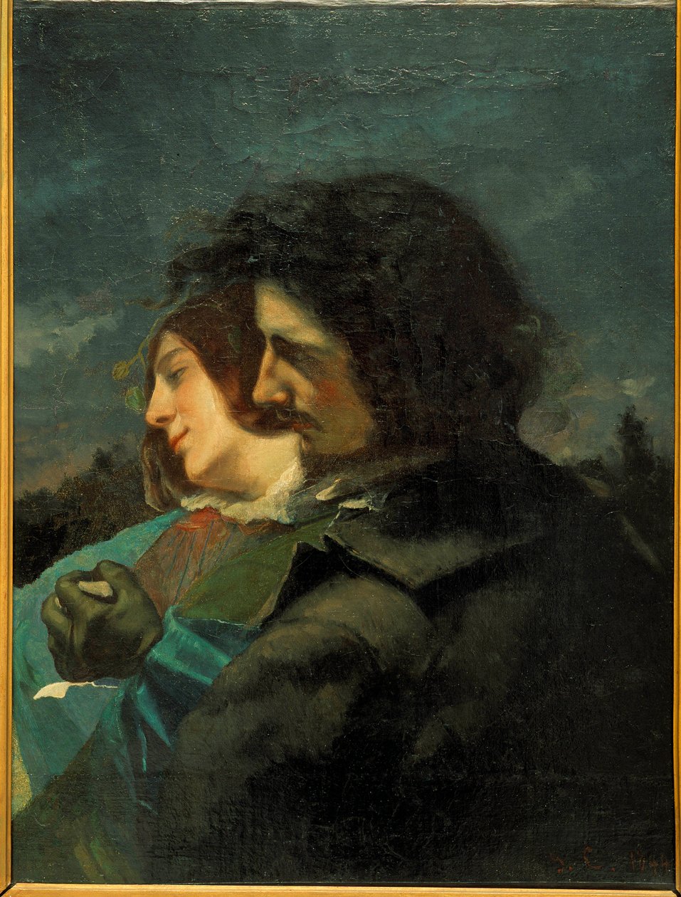 Amoureux heureux - Gustave Courbet