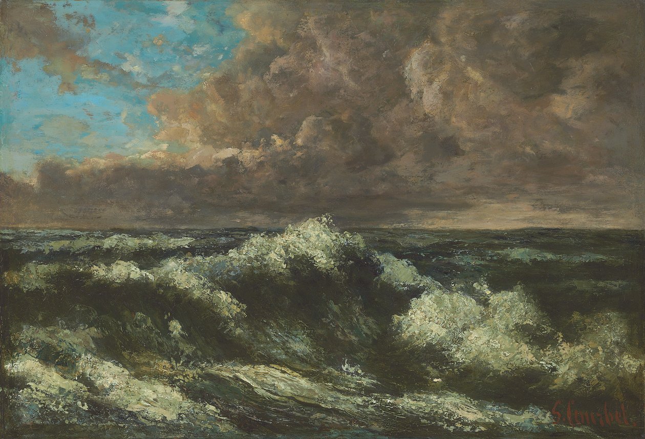 Paysage de mer - Gustave Courbet