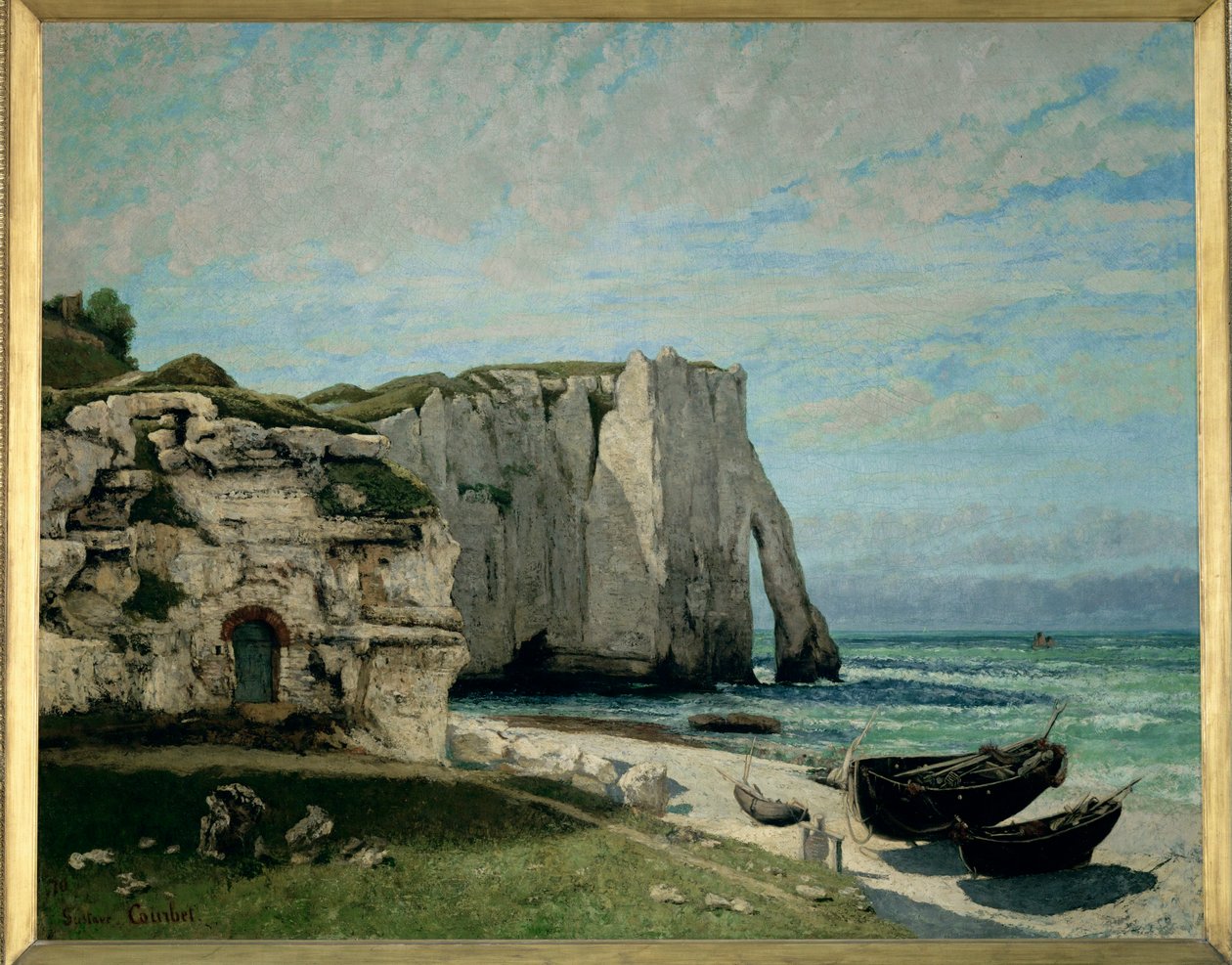 La falaise d