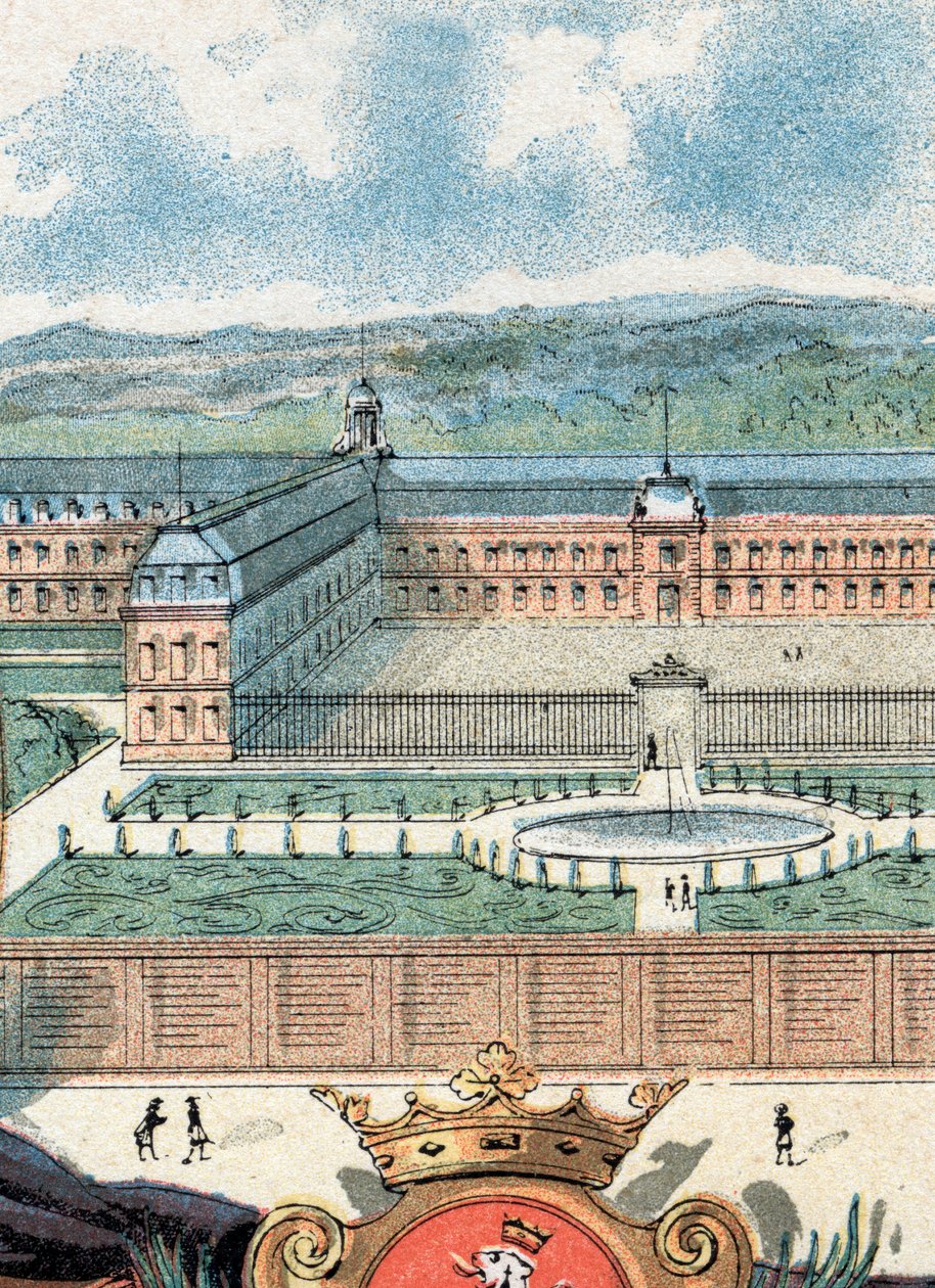 Vue de la Maison Royale de Saint-Cyr, Yvelines - Gustave Demoulin