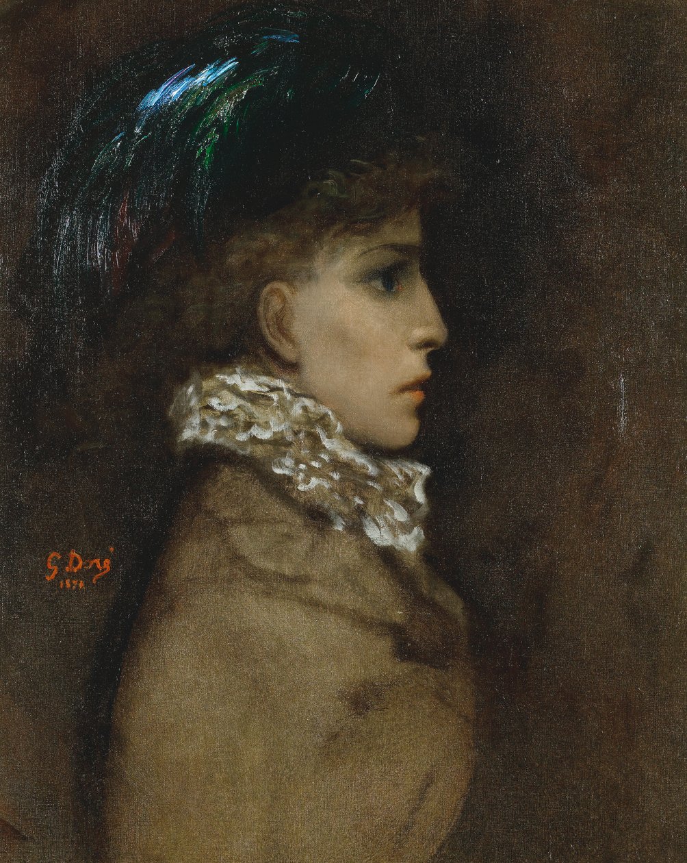Gustave Doré, 1870 - Sarah Bernhardt - Gustave Dore
