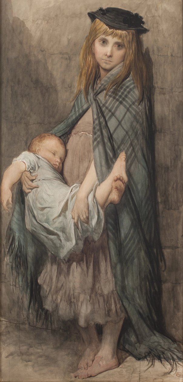 Enfants pauvres de Londres - Gustave Dore