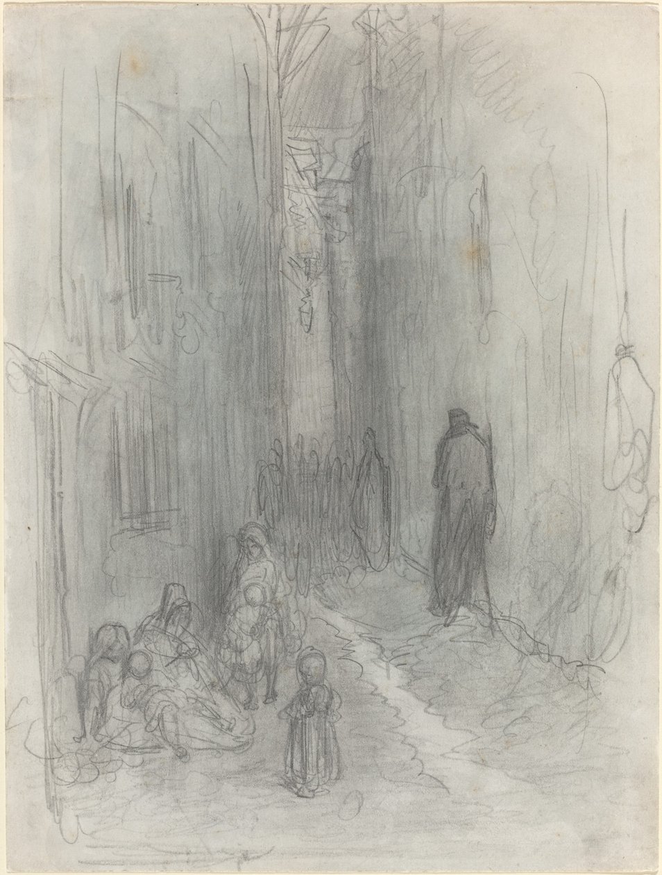 Une ruelle à Londres - Gustave Dore