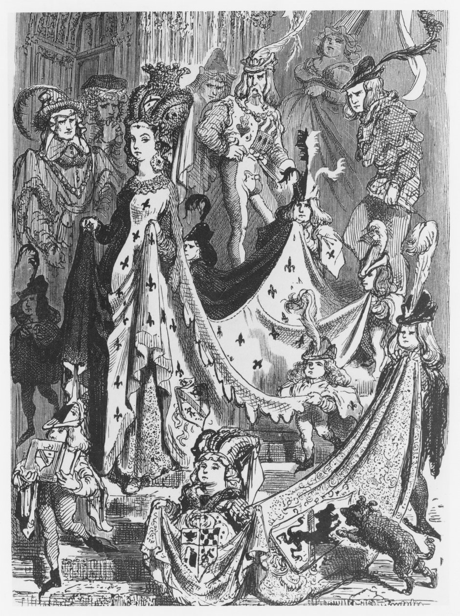 Une reine, illustration de 