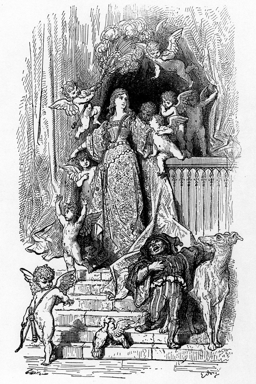 Alcina dans sa gloire - Gustave Dore