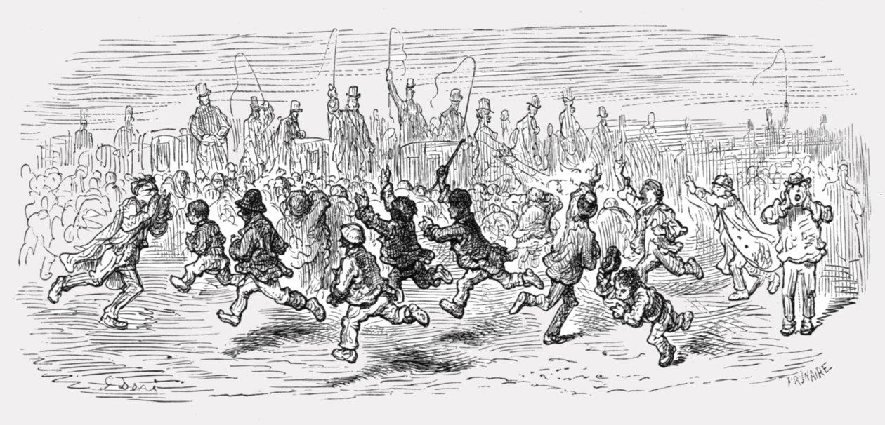 Barnes Common - Appel des Carrosses - Gustave Dore