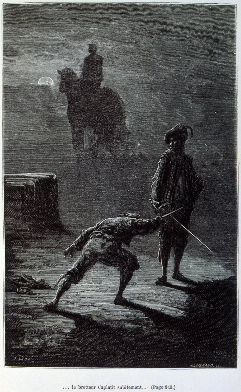 Le Capitaine Fracasse (illustration) - Gustave Dore
