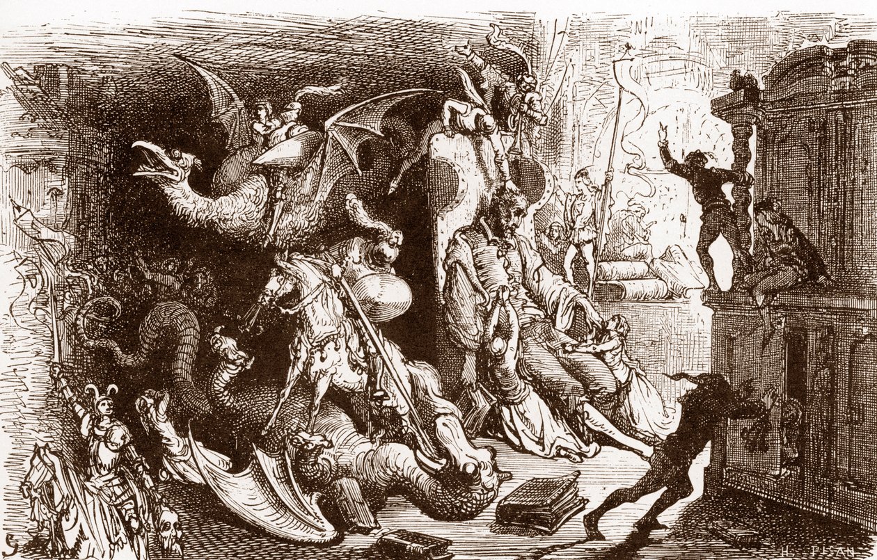 Don Quichotte ne pense qu
