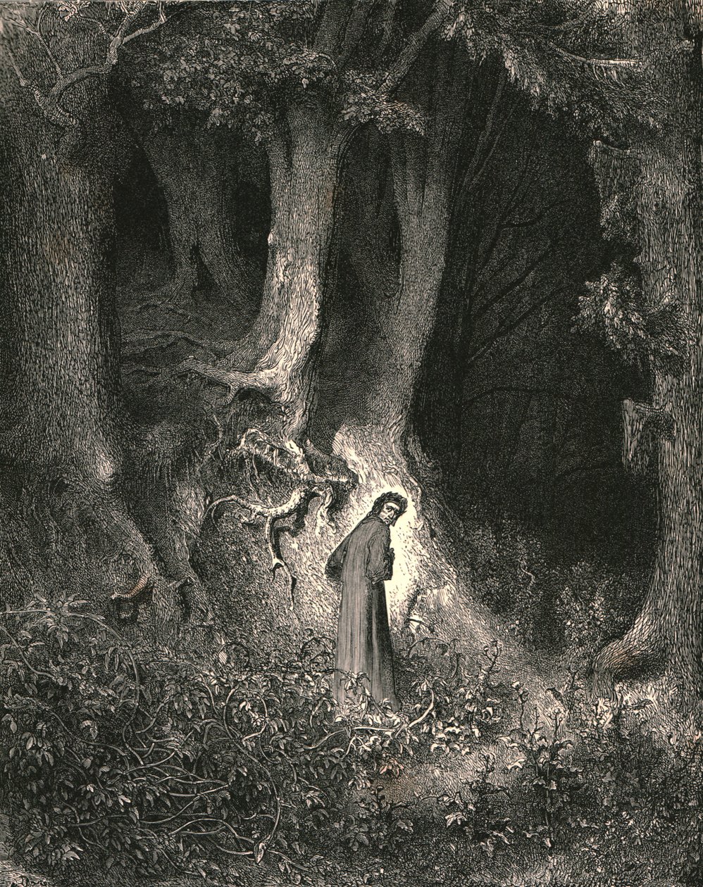 Au milieu de cette vie mortelle, vers 1890 - Gustave Dore