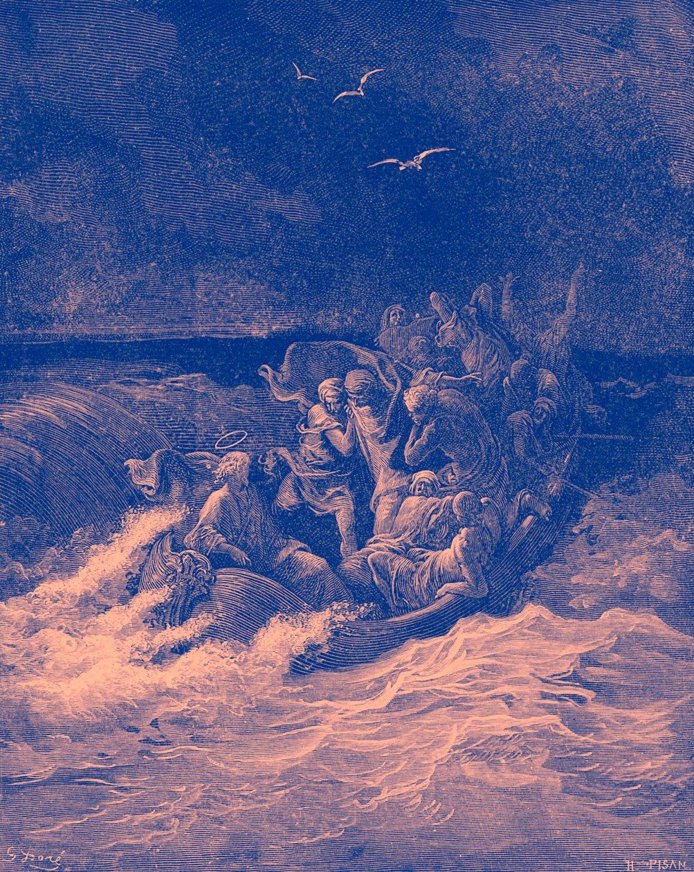 Jésus calme la tempête - Bible - Gustave Dore