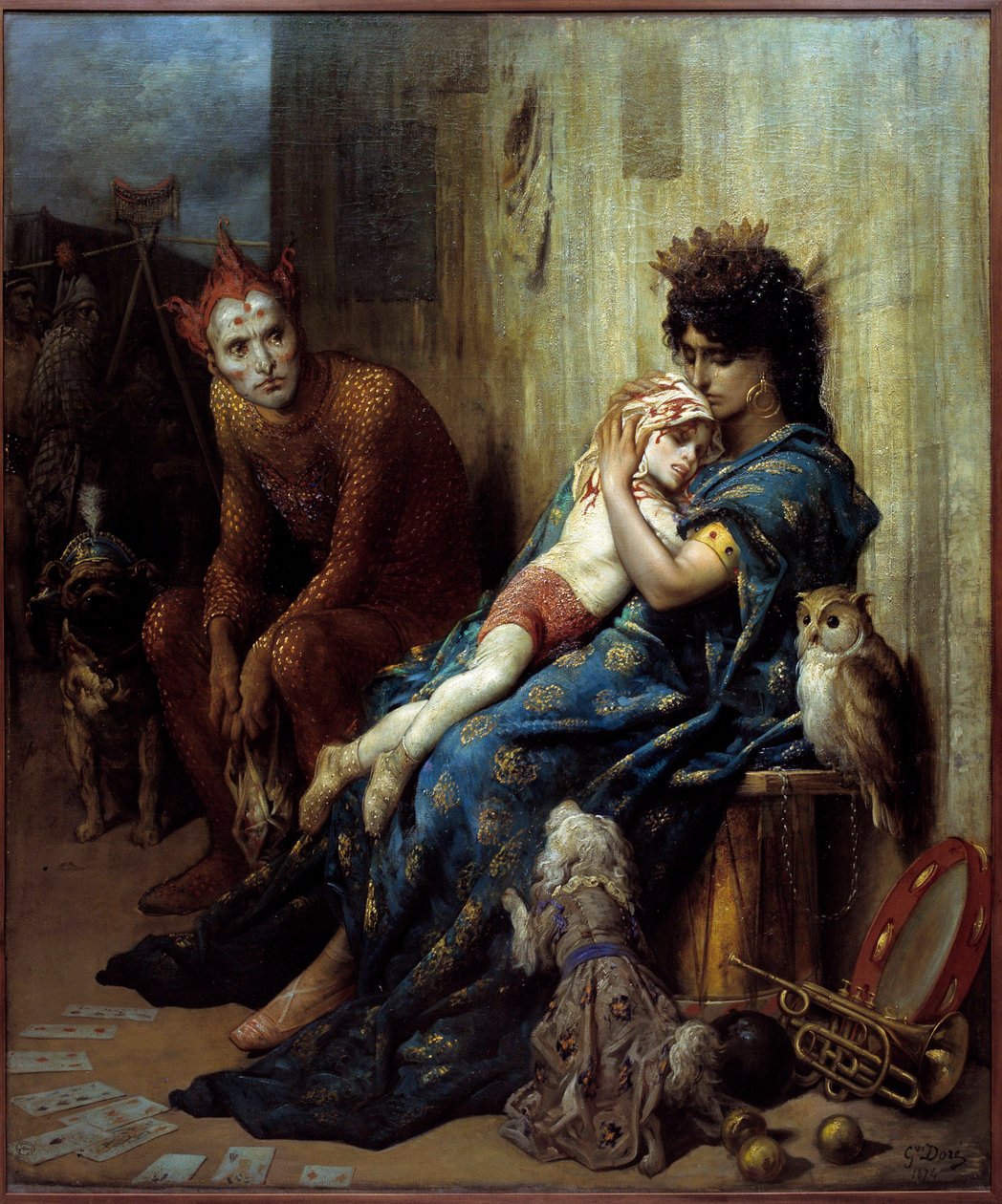 Les Saltimbanques - Gustave Dore