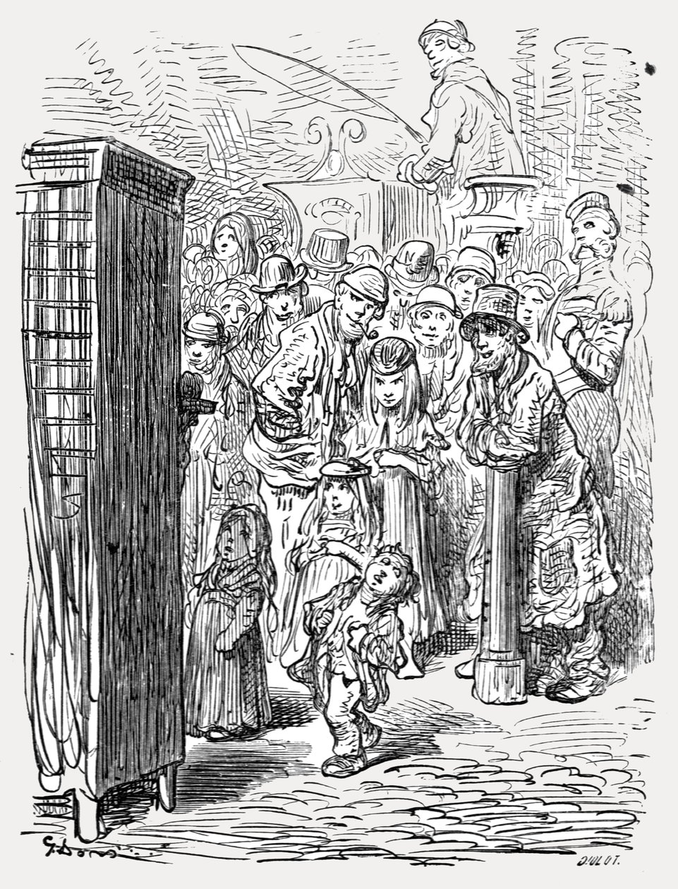 Guignol et Gnafron, 1872 - Gustave Dore