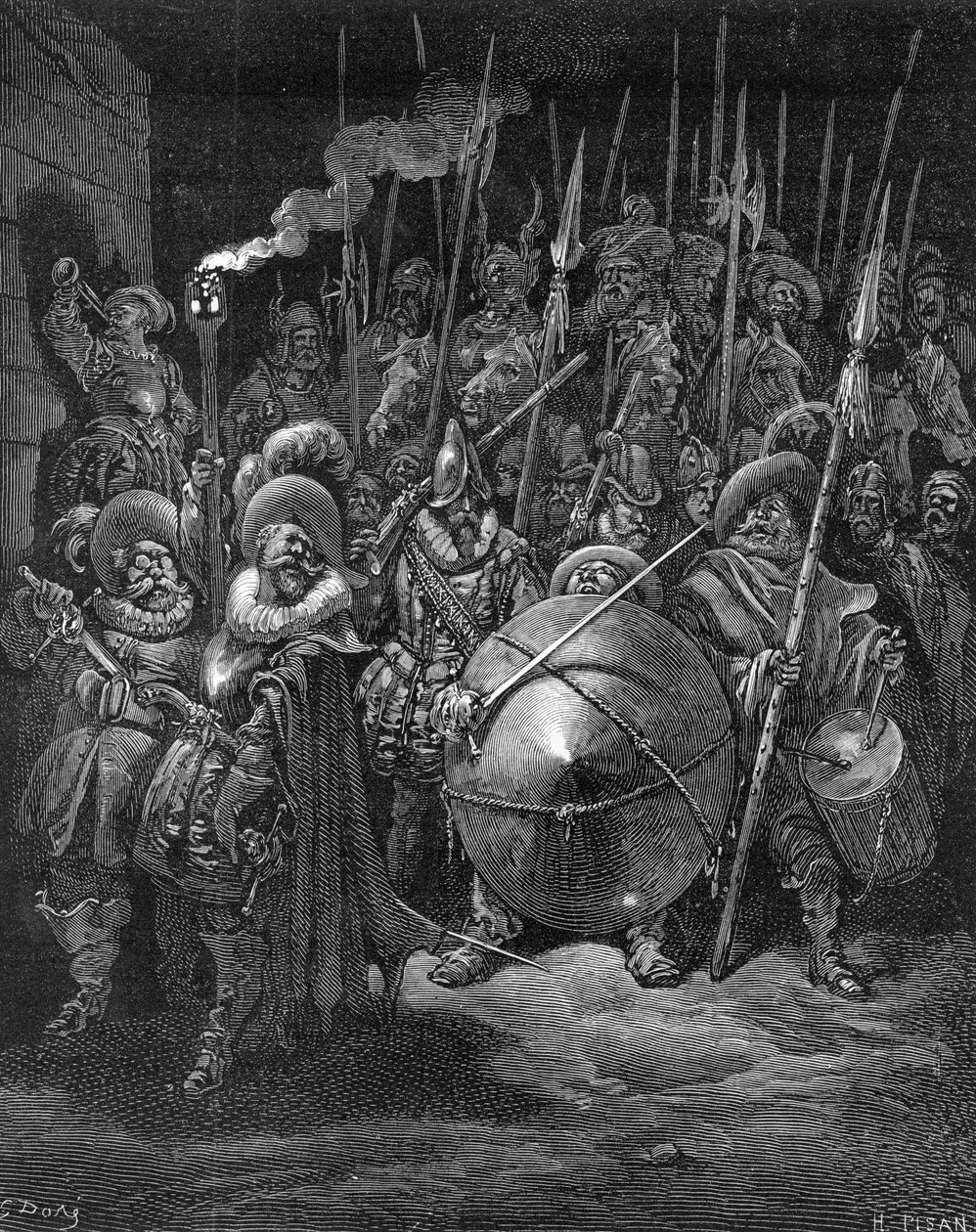 Sancho et les chevaliers, de 