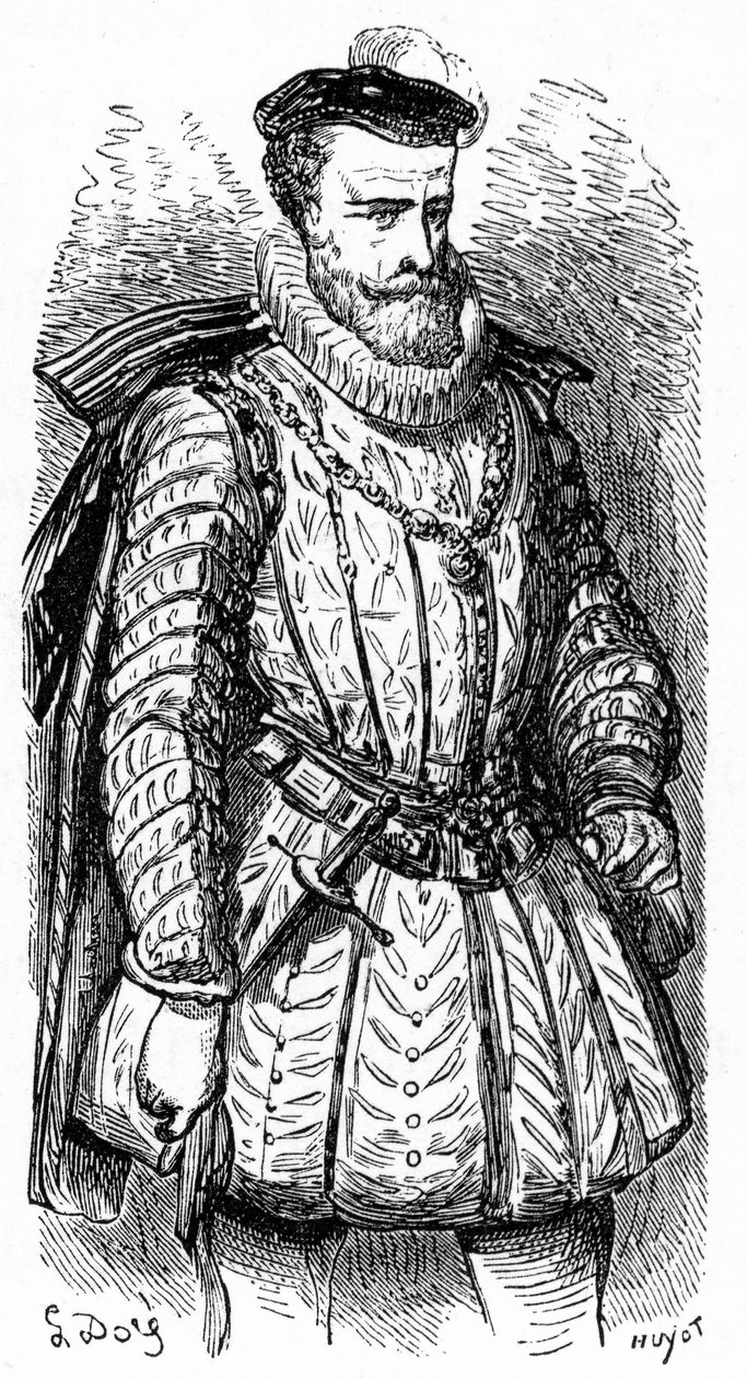 Sully (Maximilien de Béthune, Baron de Rosny, Duc de Sully) - Gustave Dore
