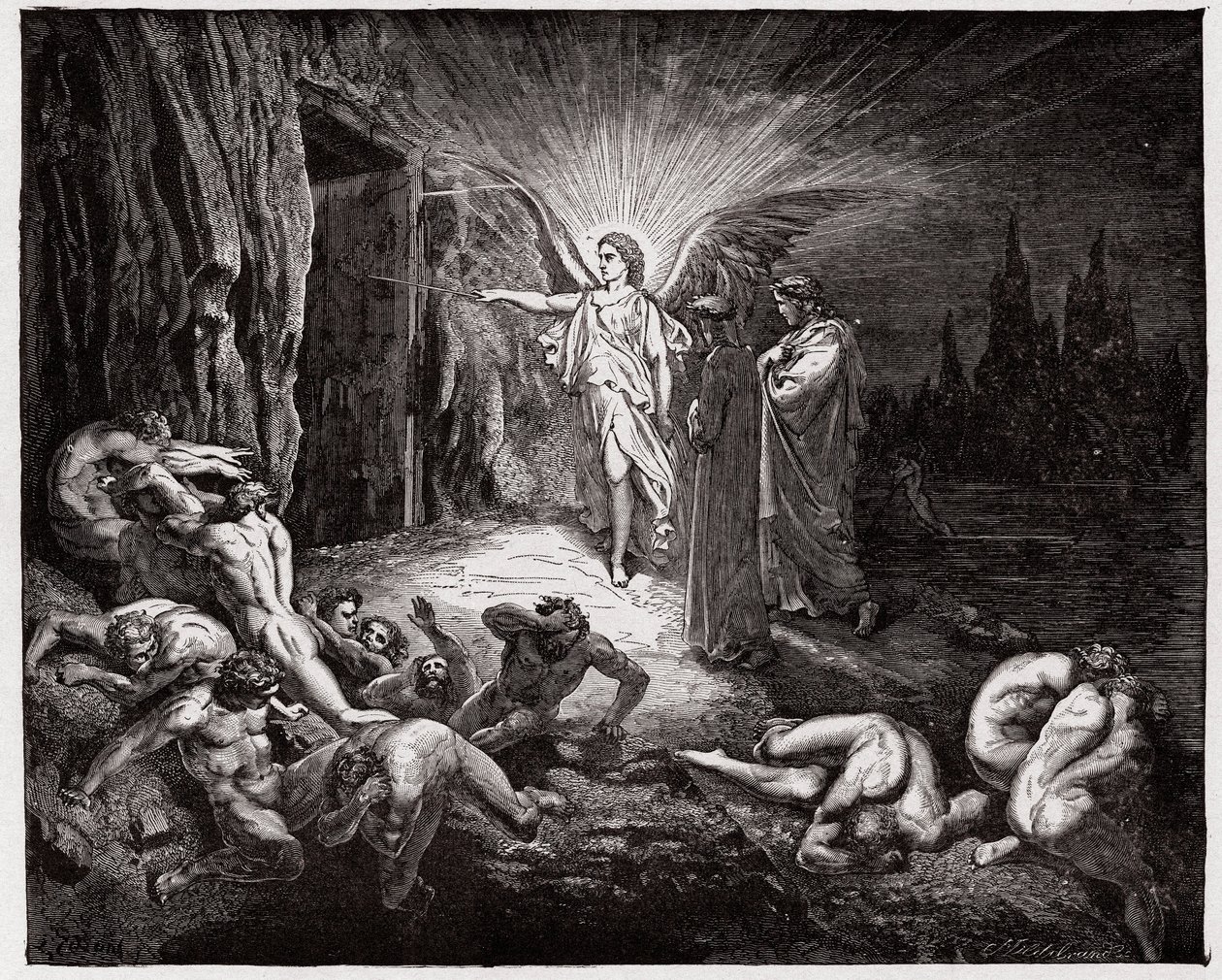 La Divine Comédie, Inferno, Chant 9 : L