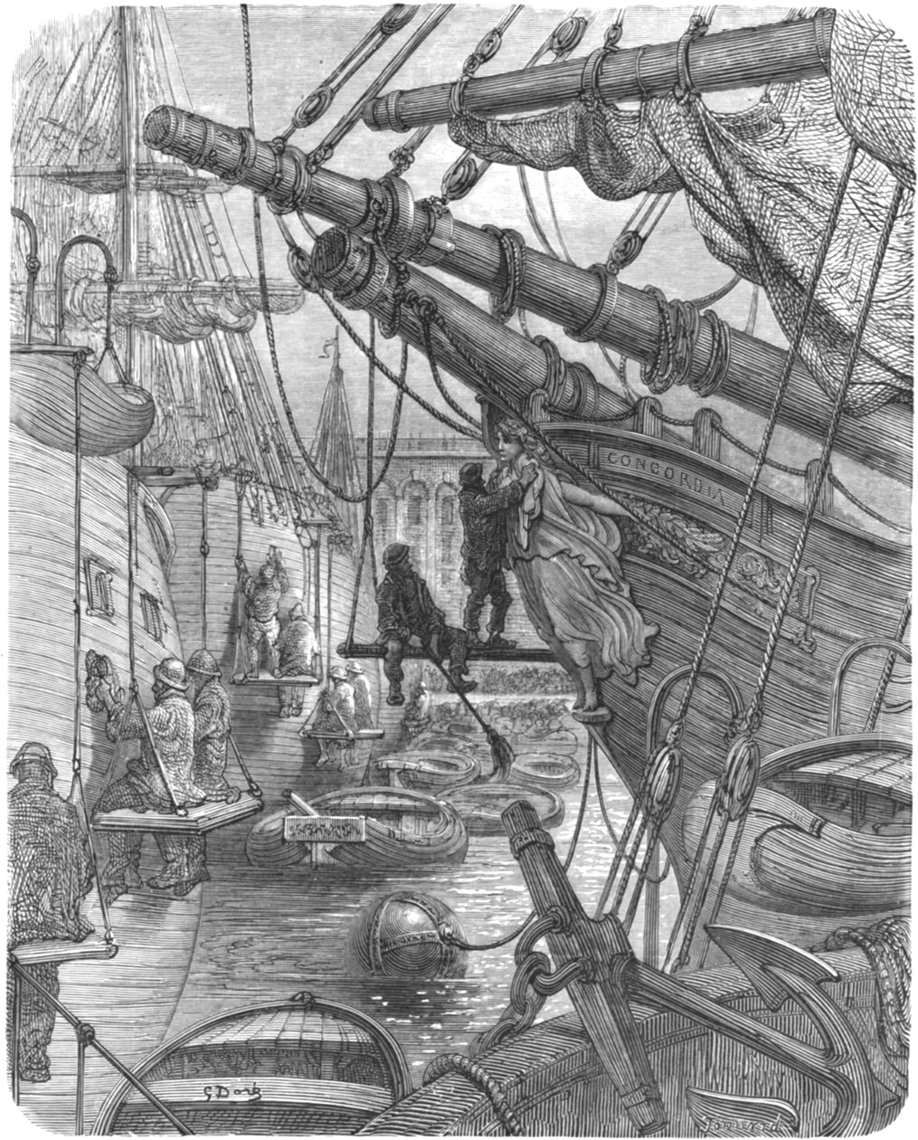Les Docks - La Concordia - Gustave Dore
