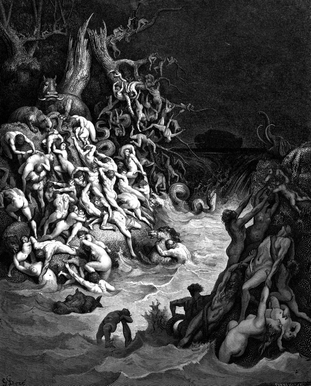 Le Déluge, 1866 - Gustave Dore