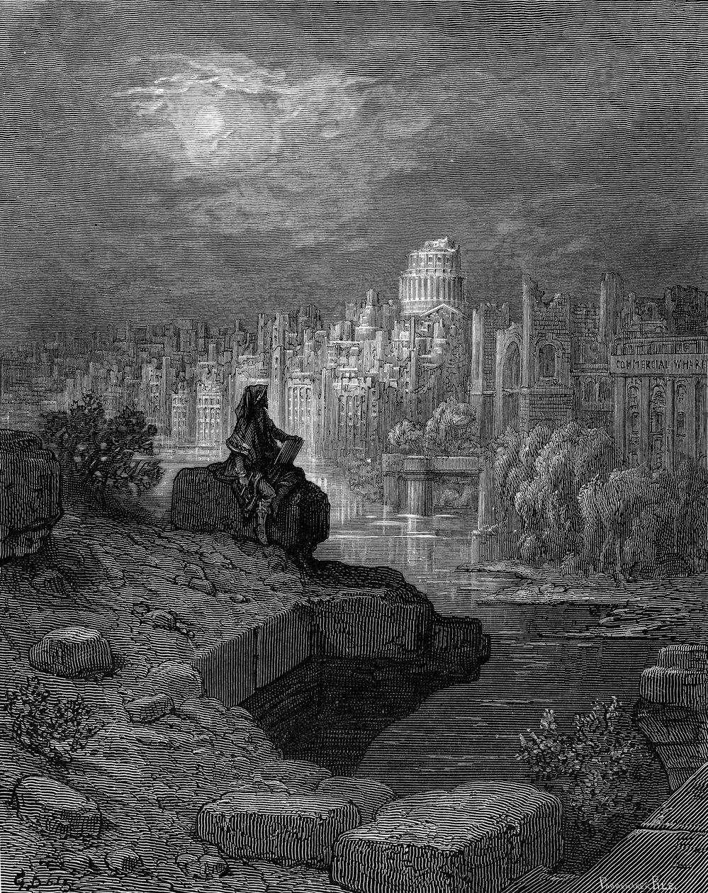 Le Néo-Zélandais - Gustave Dore