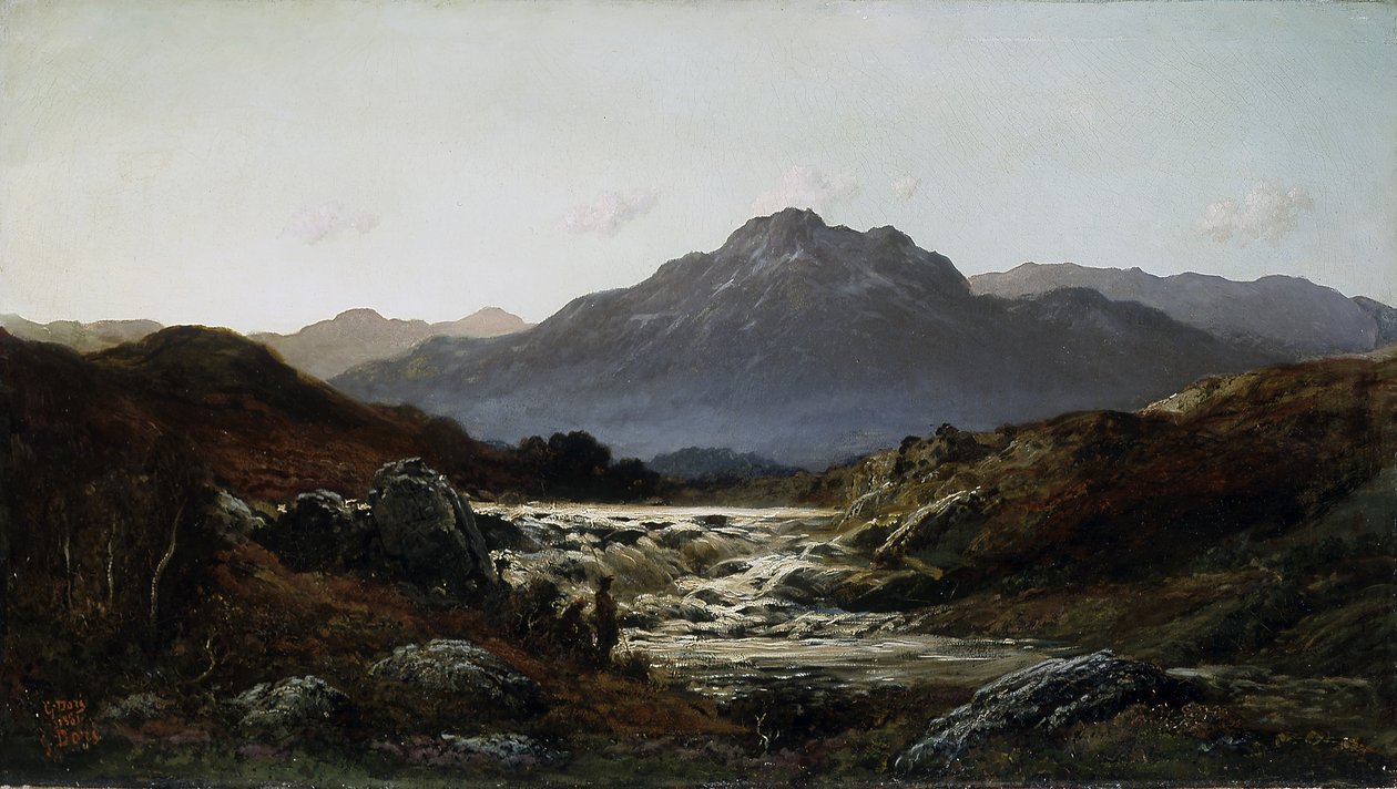 Torrent dans les Highlands - Gustave Dore