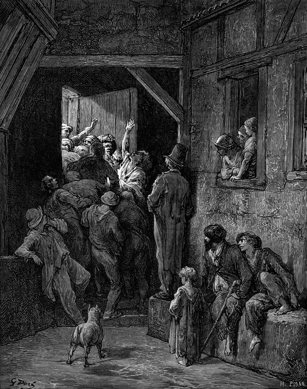 Expulsez-le, Ratcliff par Gustave Doré - Gustave Dore