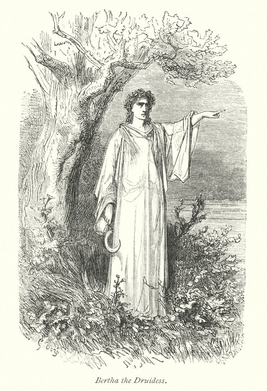 Forêt de Windsor (gravure) - Gustave Dore
