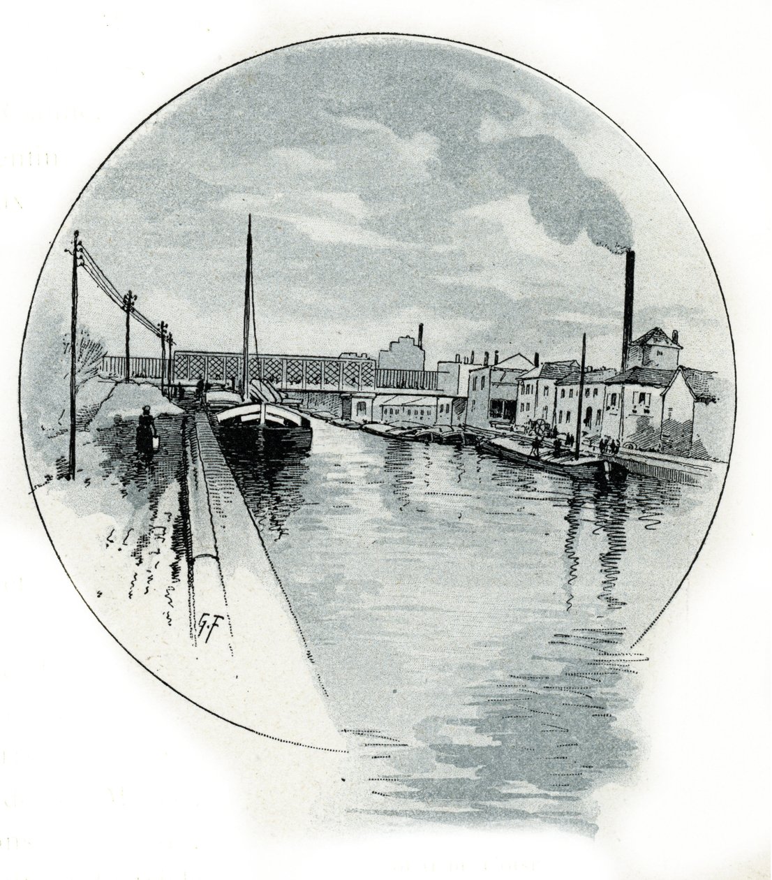 Vue du quai de l