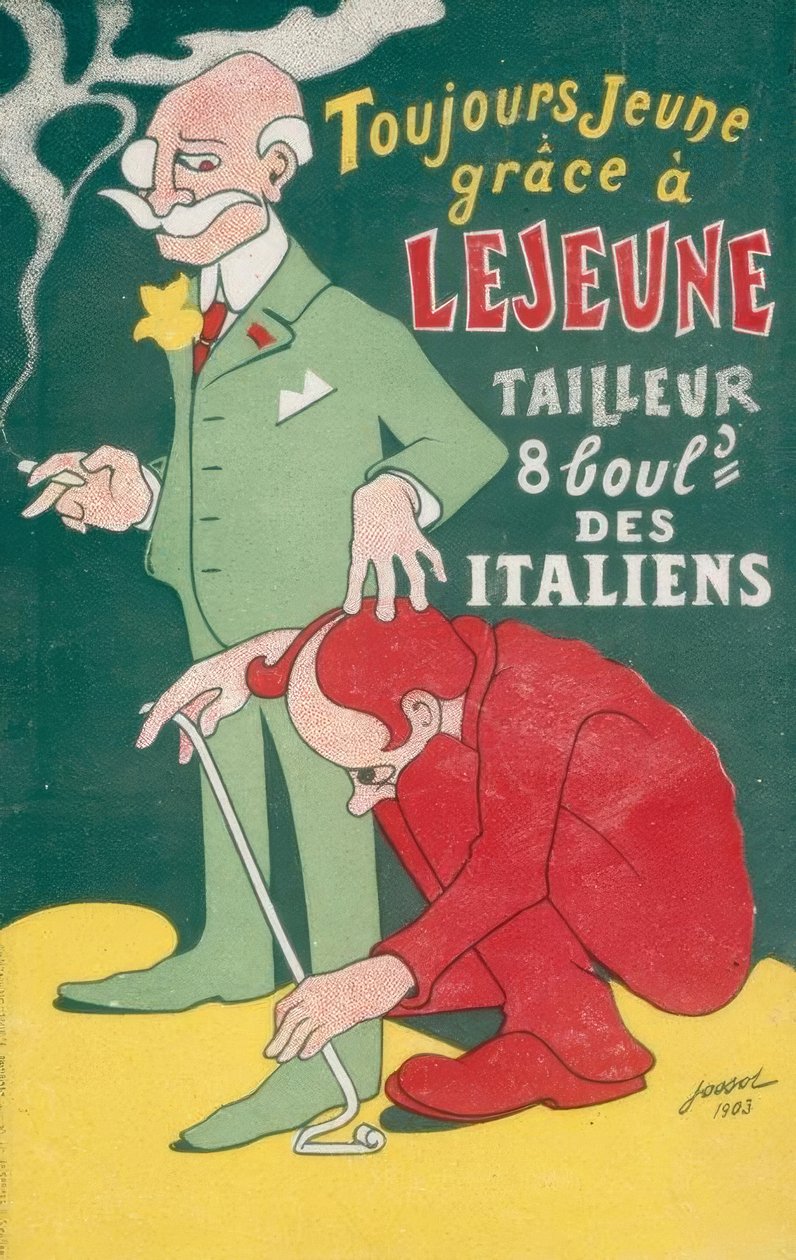 Toujours Jeune grâce à LEJEUNE TAILLEUR - Gustave Henri Jossot