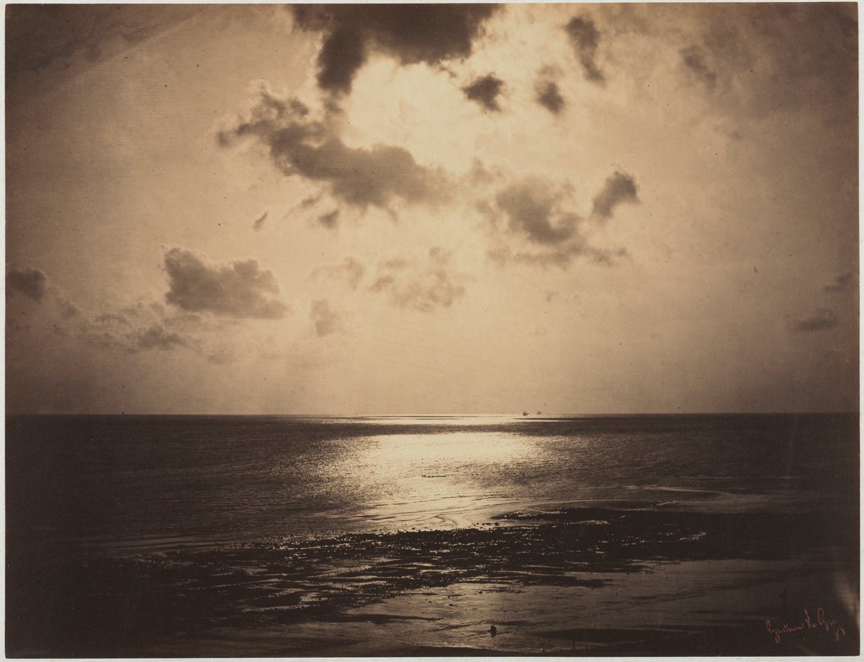 Un Effet du Soleil, Normandie - Gustave Le Gray