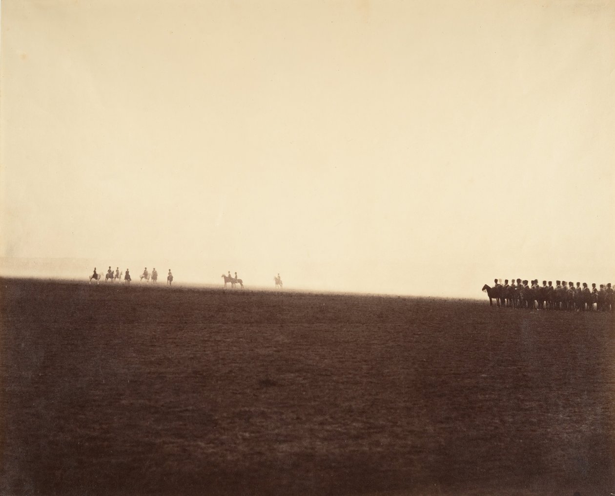 Manœuvres de cavalerie, Camp de Châlons - Gustave Le Gray