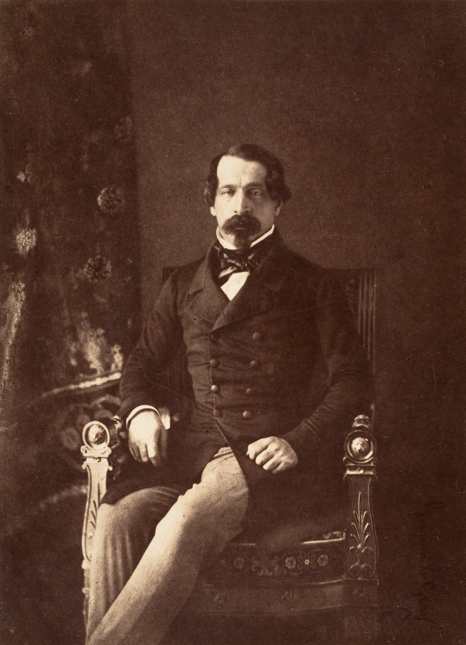 Portrait de Louis-Napoléon Bonaparte en Prince-Président, 1852 - Gustave Le Gray