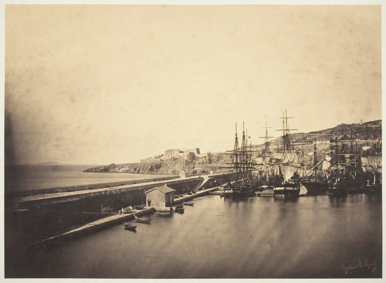 La Jetée à Sète - Gustave Le Gray