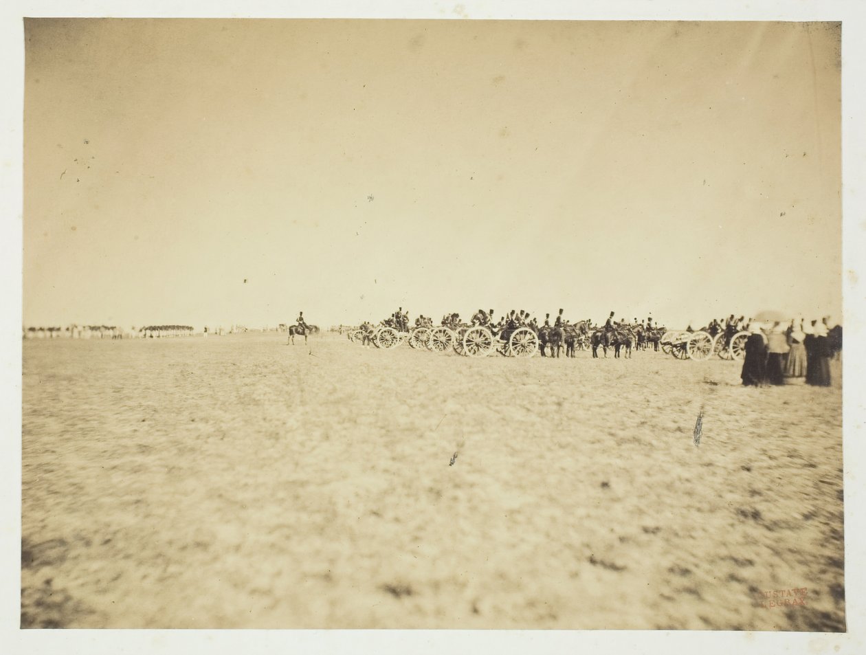 Sans titre [artillerie], 1857 - Gustave Le Gray