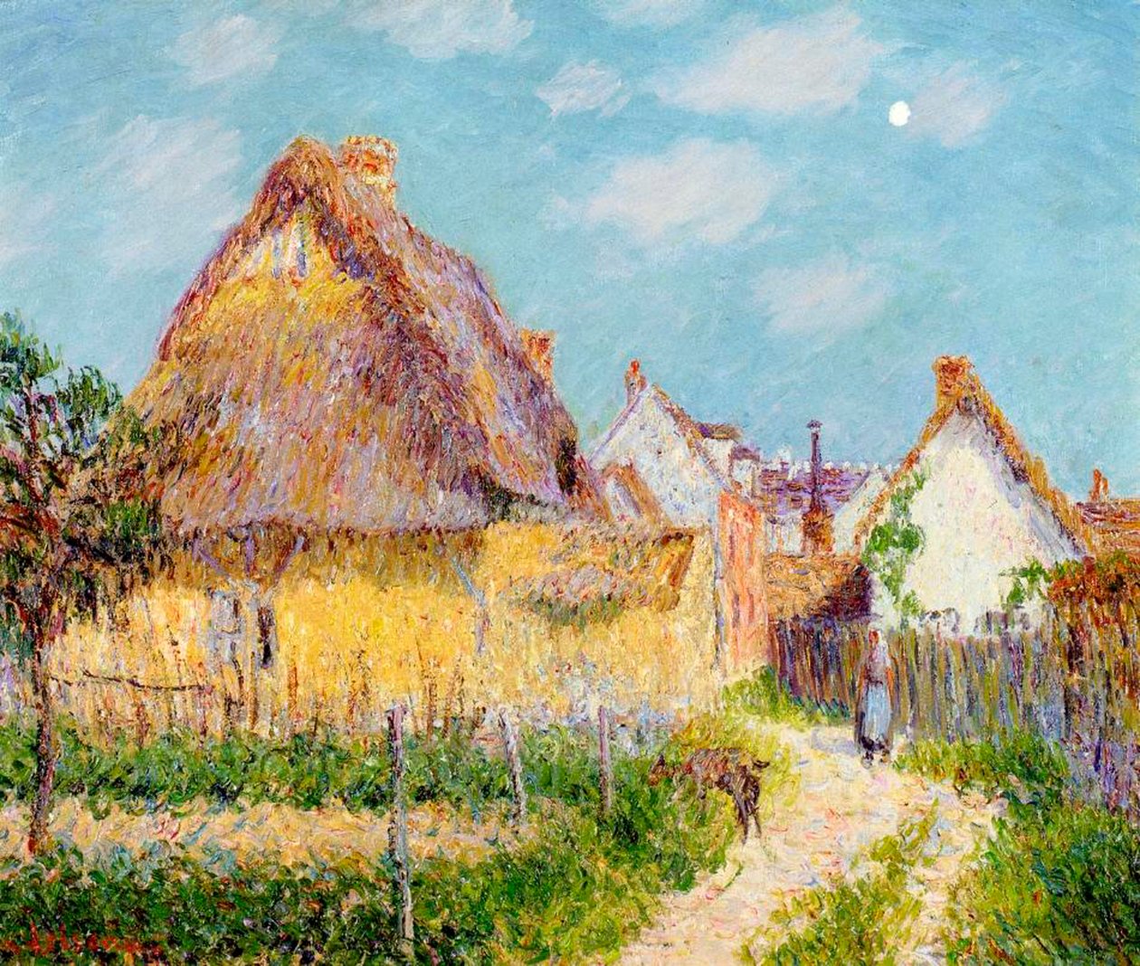 Cottage à Le Vaudreuil, 1903 - Gustave Loiseau