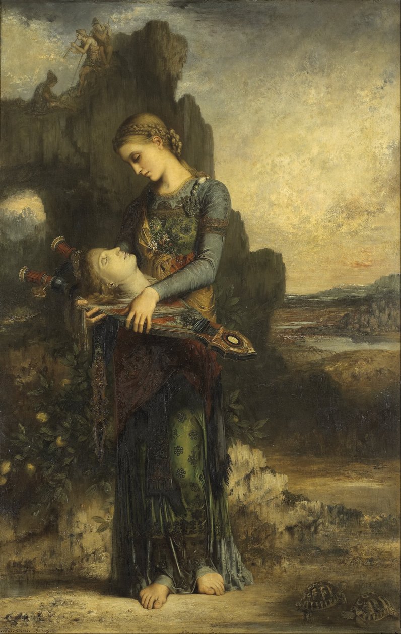 French: Orphée Orpheus - Gustave Moreau