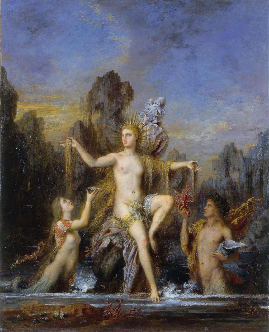 Français :  Venus sortant de l