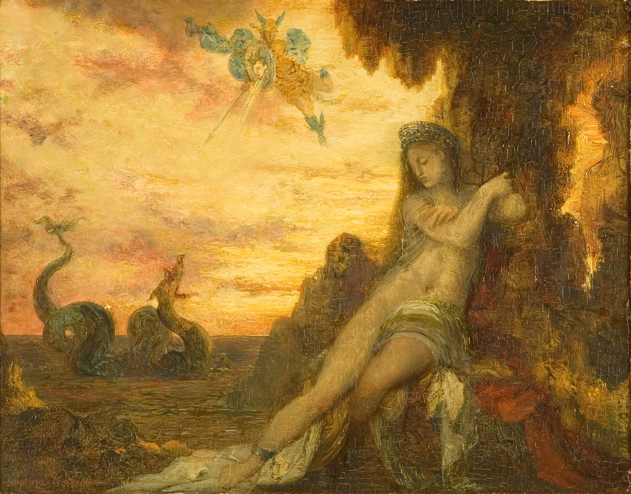 Persée et Andromède, vers 1870 - Gustave Moreau