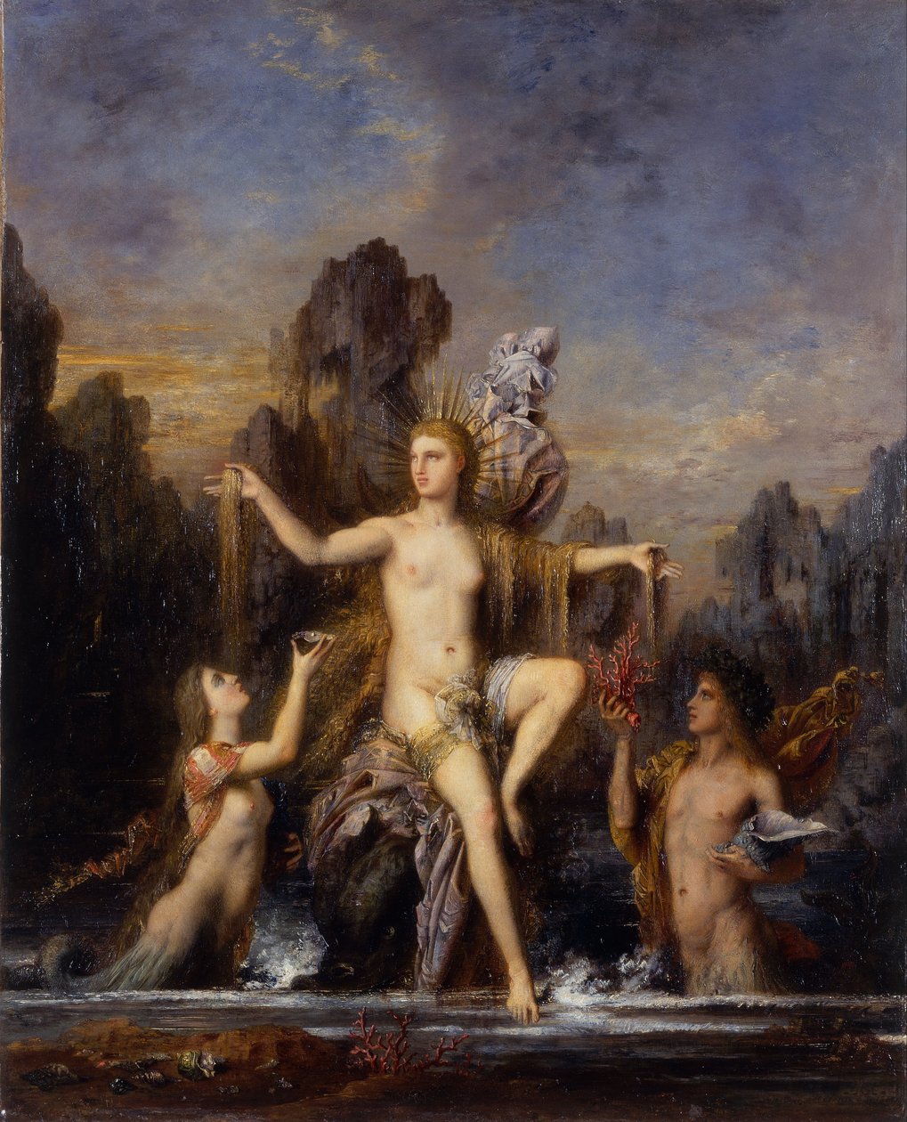 Français :  Venus sortant de l