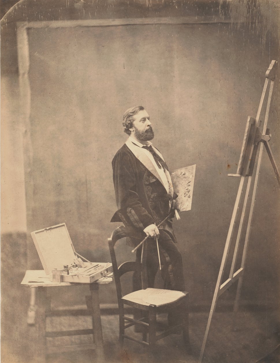 Portrait de J. Savile Lumley, Madrid, 1859 - Gustave Penabert