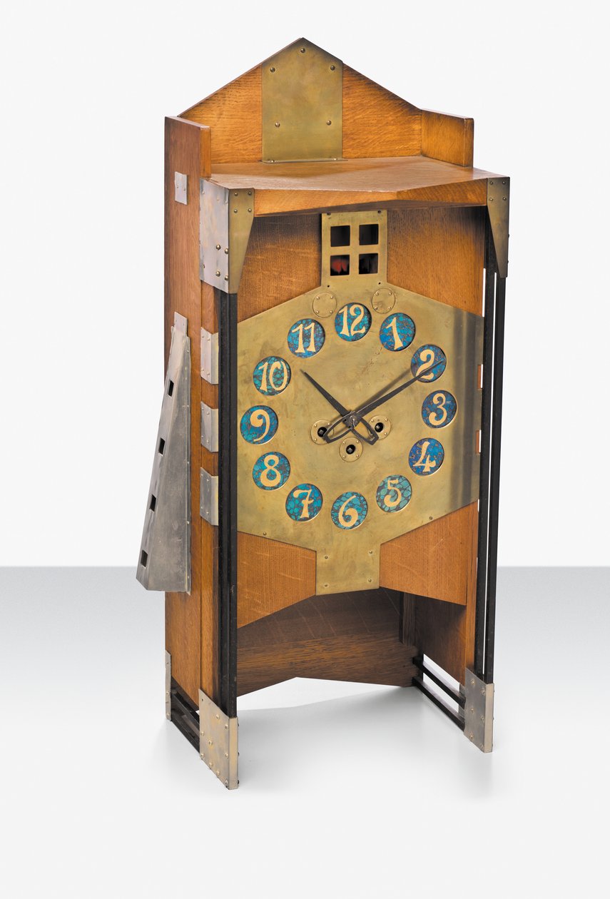 Une pendule de cheminée, vers 1907 - Gustave Serrurier Bovy
