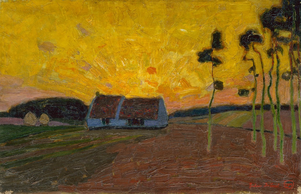 Paysage à Sint-Martens-Latem - Gustave de Smet